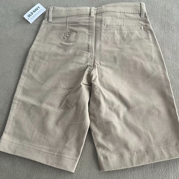 Old Navy Boys/Girls Beige Shorts Size 7 Slim NWT. - Picture 4 of 4